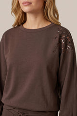 Winona sweater | Mocha Brown