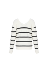 Kaida trui | Wool White/Black