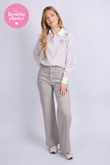 Parisa broek | Grey Mist