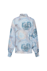 Lace blouse | Dark Jeans Blue/Mix