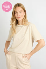Talysa T-shirt | Sand