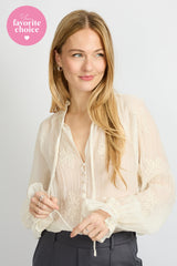 Lyra blouse | Offwhite