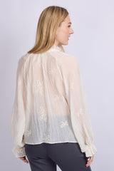 Lyra blouse | Offwhite