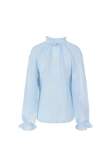 Lyra blouse | Blue Mist