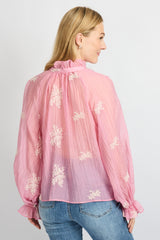 Lyra blouse | Dusty Mauve