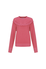 Kamaria trui | Slate Rose