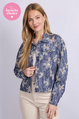 Juul jacket | Dark Jeans Blue