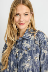 Juul jacket | Dark Jeans Blue