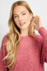 Khloe trui | Slate Rose