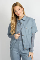 India jacket | Light Jeans Blue