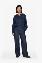 Linora blouse | Midnight Blue