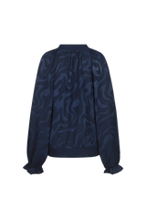 Linora blouse | Midnight Blue