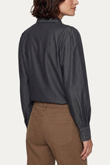 Lissa blouse | Denim Black