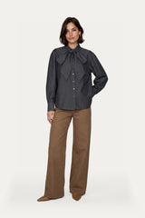 Lissa blouse | Denim Black