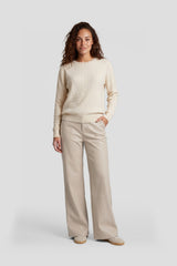 Koralie trui | Wool White
