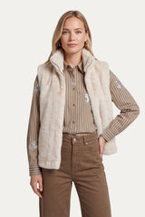 Geraldine gilet | Sand