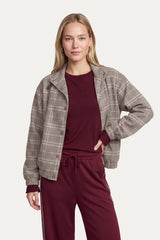 Ima jacket | Mulberry/Black