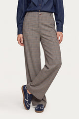 Pepijn broek | Dark Gray/Dark Walnut