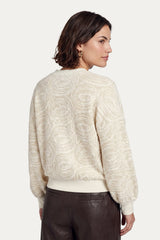 Karmen trui | Wool White/Sand