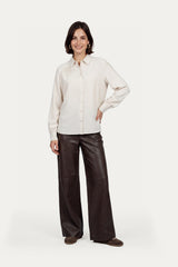 Lin blouse | Sand
