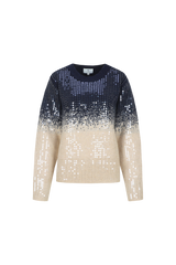 Krissy trui | Midnight Blue/Sand