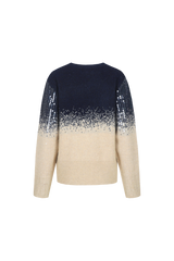Krissy trui | Midnight Blue/Sand