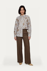 Padme broek | Dark Walnut