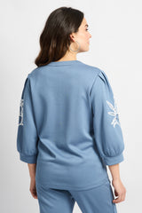 Wiebke sweater | Dusty Blue