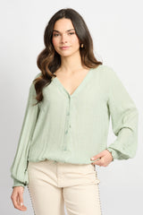 Lonneke blouse | Willow Green