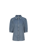 Laira blouse | Denim Light Blue