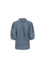 Laira blouse | Denim Light Blue