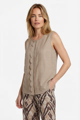 Liridona gilet | Khaki