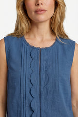 Liridona gilet | Cornflower Blue
