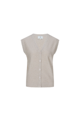 Kerstin gilet | Sand