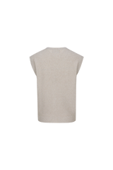 Kerstin gilet | Sand