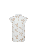 Lusanna blouse | Offwhite/Khaki
