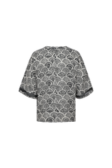 Lajla Top | Sand/Black