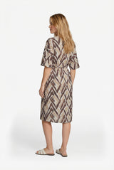 Dalma jurk | Sand/Khaki