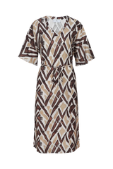 Dalma jurk | Sand/Khaki