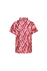 Lene blouse | Powder Pink/Sunkissed Coral