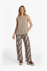 Philine broek | Sand/Khaki
