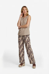Philine broek | Sand/Khaki