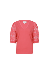 Tinella Top | Sunkissed Coral