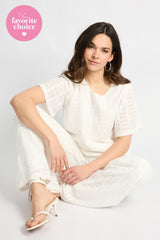 Tanne top | Offwhite