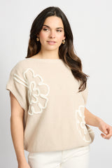 Violette gilet | Sand