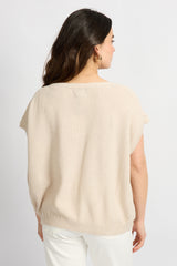 Violette gilet | Sand
