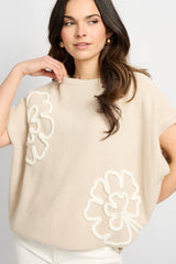 Violette gilet | Sand