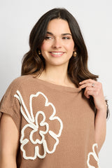 Violette gilet | Latte