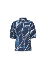 Lisa blouse | Dusty Blue/Light Blue