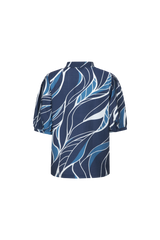 Lisa blouse | Dusty Blue/Light Blue